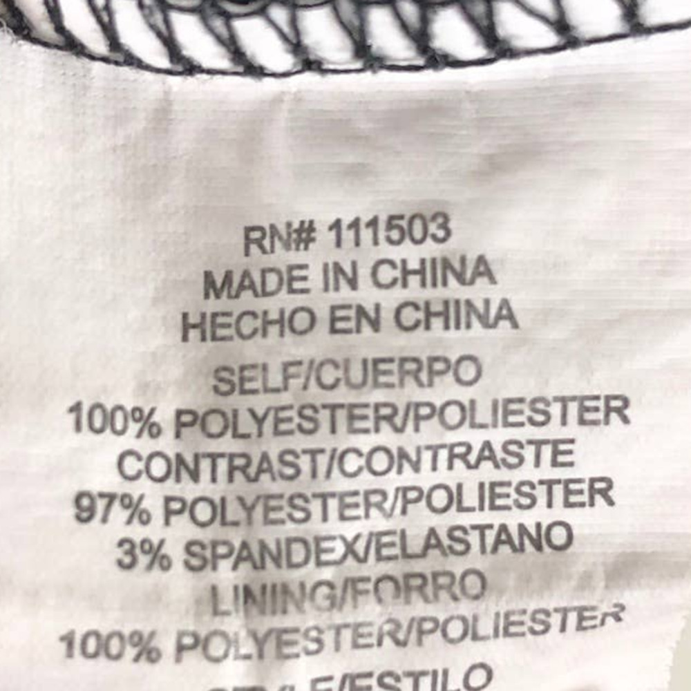 Love Reign Dress Black Floral Contrast Racer Stripes‎ Knee Length Size Small - Picture 7 of 16